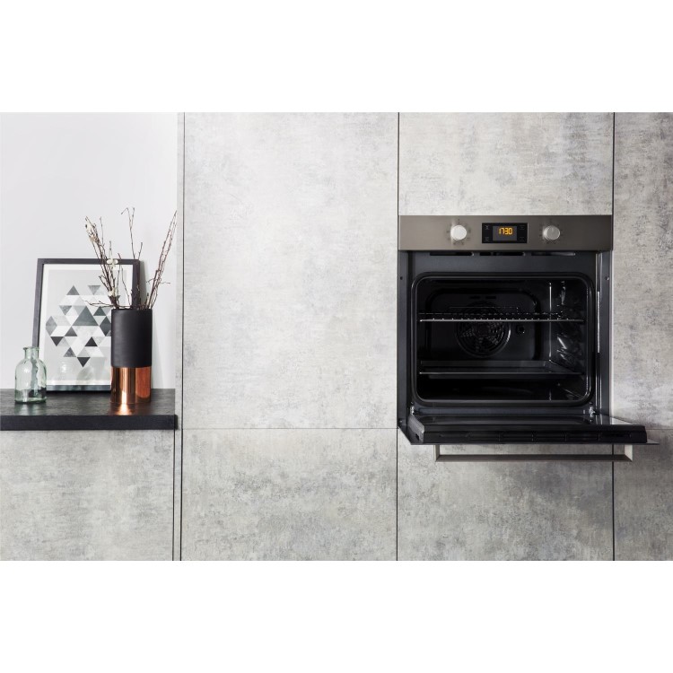 Hotpoint SA3540HIX Multifunction Electric Built-in Single Oven - Stainless Steel