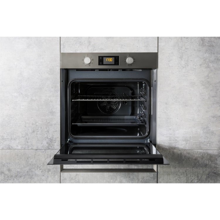 Hotpoint SA3540HIX Multifunction Electric Built-in Single Oven - Stainless Steel