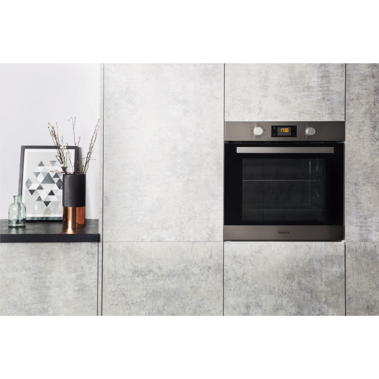 Hotpoint SA3540HIX Multifunction Electric Built-in Single Oven - Stainless Steel