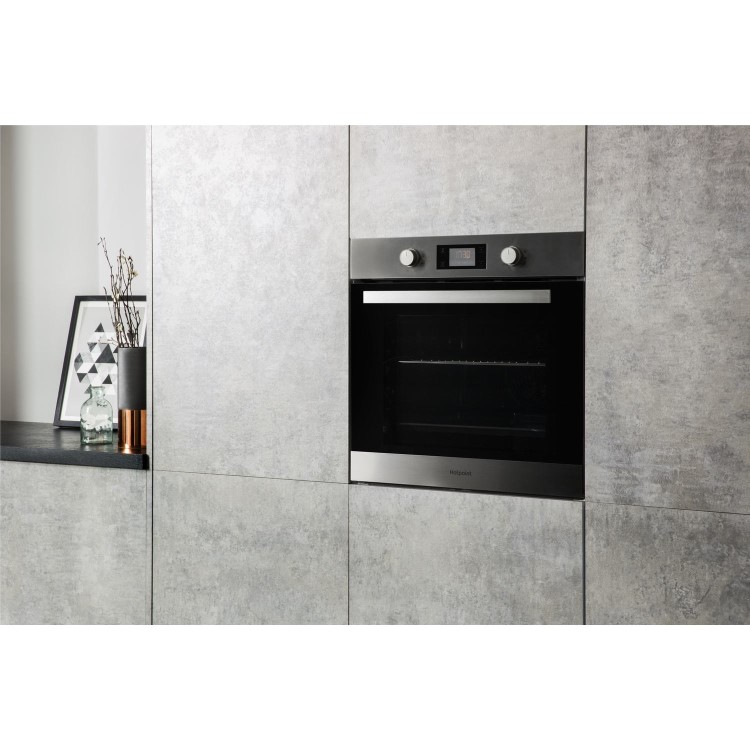 Hotpoint SA3540HIX Multifunction Electric Built-in Single Oven - Stainless Steel