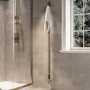 Brass Vertical Electric Towel Radiator 1600 x 73mm - Sagaro