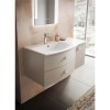 Cashmere Wall Hung Bathroom Vanity Unit &amp; Basin Left Handed - W1012 x H428mm