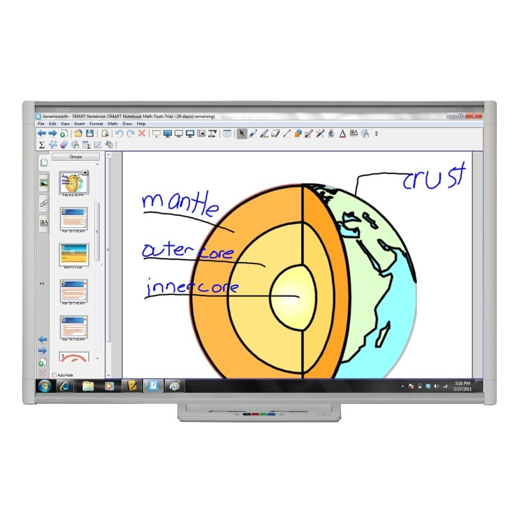 SMART Board M685 87" Interactive Whiteboard