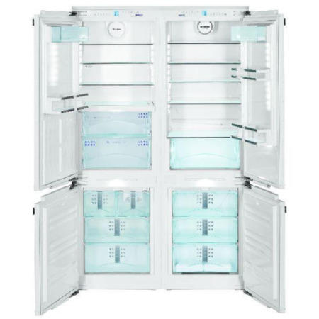 Liebherr SBS66I3 497L NoFrost Integrated American Fridge Freezer With BioFresh Drawer And IceMaker