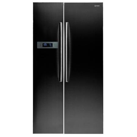 Indesit SBSAA530KD Black Side-by-side American Fridge Freezer