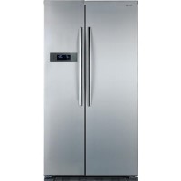 Indesit SBSAA530SD Silver Side-by-side American Fridge Freezer