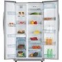 Indesit SBSAA530SD Silver Side-by-side American Fridge Freezer