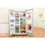 Indesit SBSAA530SD Silver Side-by-side American Fridge Freezer