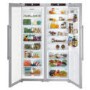 liebherr SBSES7253 NoFrost BioFresh SmartSteel Side-by-side American Fridge Freezer