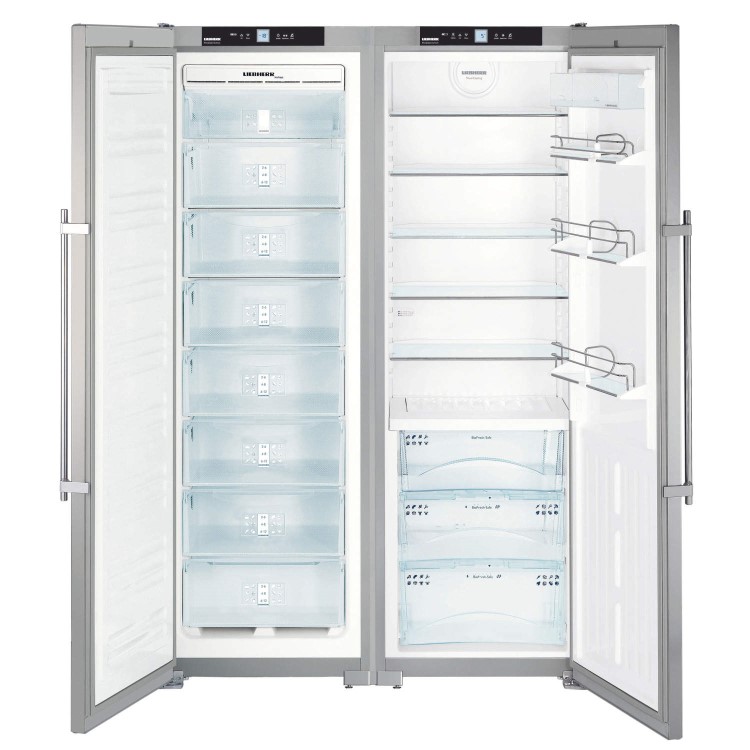 liebherr SBSES7253 NoFrost BioFresh SmartSteel Side-by-side American Fridge Freezer