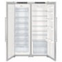 liebherr SBSESF7212 NoFrost Side-by-side American Fridge Freezer With SmartSteel Doors