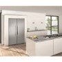 GRADE A2 - Liebherr SBSef7242 Comfort Extra Efficient Side-by-side American Fridge Freezer - Silver With Stainless Steel Doors