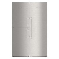 Liebherr SBSes8483 Premium BioFresh NoFrost Side-by-side American Fridge Freezer - Stainless Steel