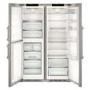 Liebherr SBSes8483 Premium BioFresh NoFrost Side-by-side American Fridge Freezer - Stainless Steel