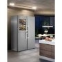 Liebherr SBSes8496 NoFrost BioFresh Side-by-side American Fridge Freezer With Wine Cabinet - Stainless Steel