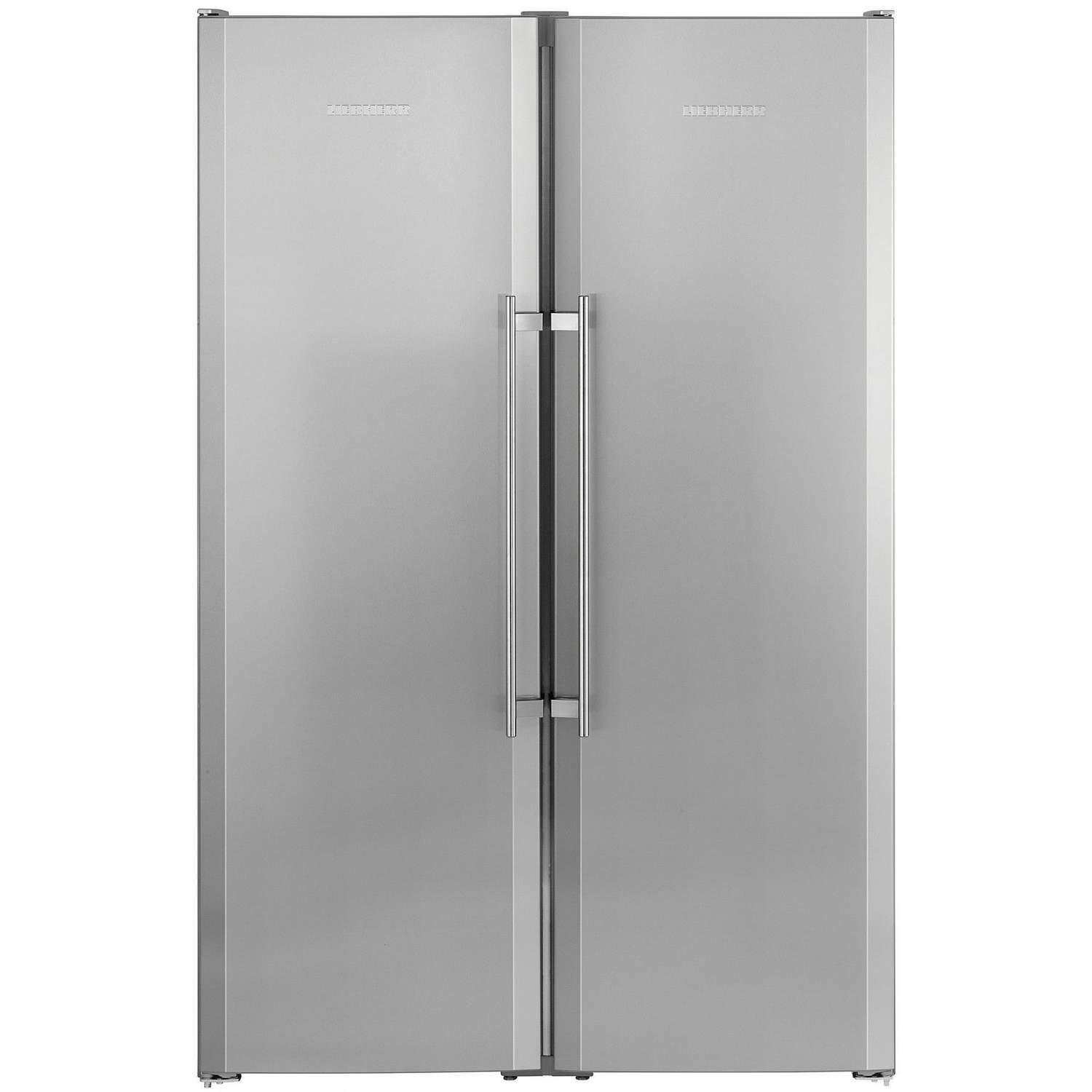 liebherr SBSesf7232 NoFrost Sidebyside American Fridge Freezer With SmartSteel Doors