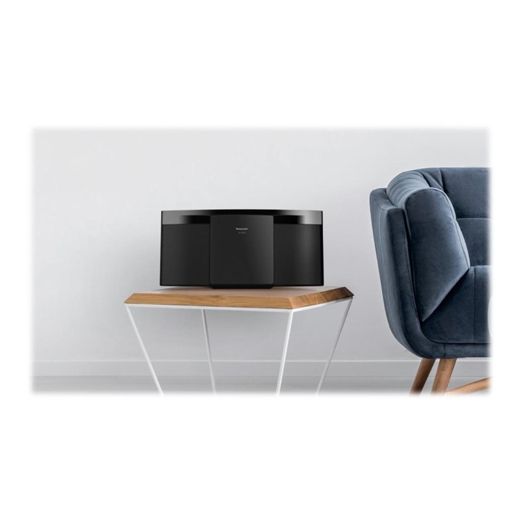 PANASONIC Bluetooth Flat Panel Hi-Fi System - Black