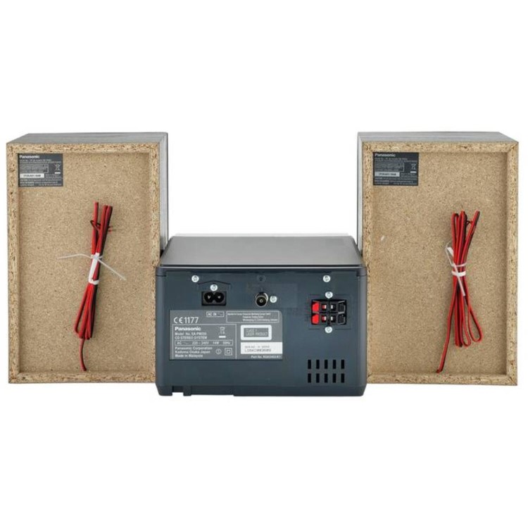 Refurbished Panasonic SC-PM250EB-S 20W Micro Hi-Fi CD System