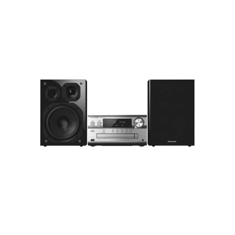 Panasonic SC-PMX152EBS 120W CD Micro Hi-Fi System - Silver
