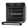 Refurbished CDA SC035BL 60cm Single Built In Electric Oven Black