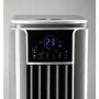 Refurbished electriQ SupremeCool 14000 BTU Quiet Smart Portable Air Conditioner with Heat Pump No Remote