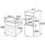 Refurbished CDA SC360SS 60cm Single Built In Electric Oven Stainless Steel