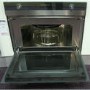 Smeg SC45M2 Linea 45cm High Built In Microwave Oven With Grill - Stainless Steel