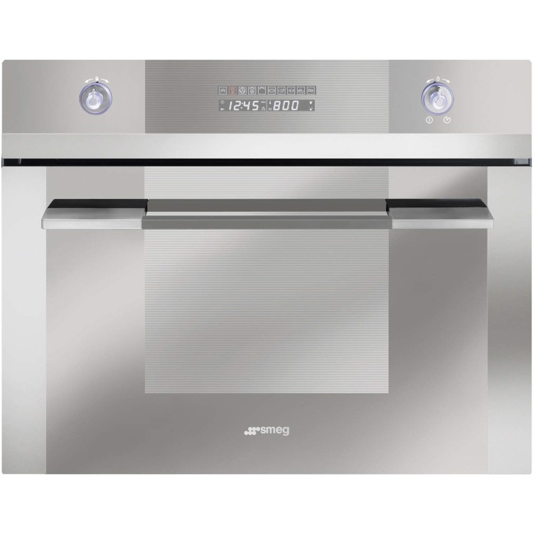 Smeg SC45VC2 Linea 45cm High Compact Combination Steam Oven - Stainless Steel