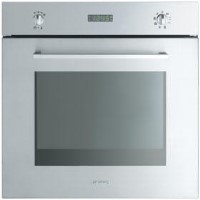 Smeg SC485X-8 Multifunction Electric Built-in Single Maxi Oven - Stainless Steel