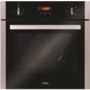 GRADE A2 - Light cosmetic damage - CDA SC612SS Seven Function Electric Built-in Single Fan Oven With Touch Control Timer - Stainless Steel