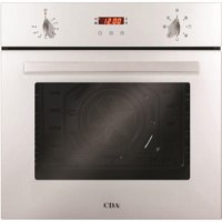 CDA SC612WH Seven Function Electric Built-in Single Fan Oven With Touch Control Timer - White