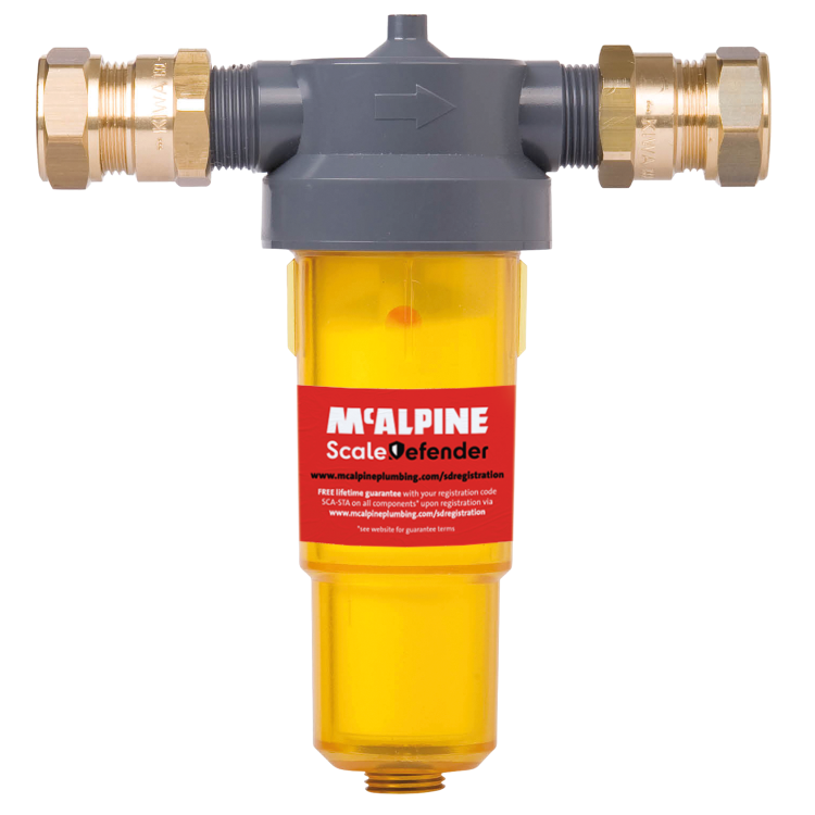 McAlpine Scale Defender Starter Kit - Protects Pipework Boilers Radiators Taps and Shower Screens