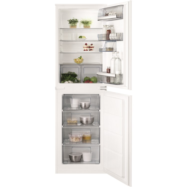 AEG SCB6181VLS 266 Litre Freestanding Fridge Freezer 50/50 Split Low Frost 54cm Wide - White
