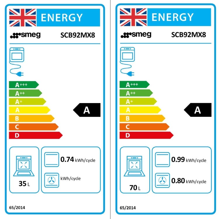 GRADE A2 - Smeg Concert 90cm Dual Fuel Range Cooker - Stainless Steel