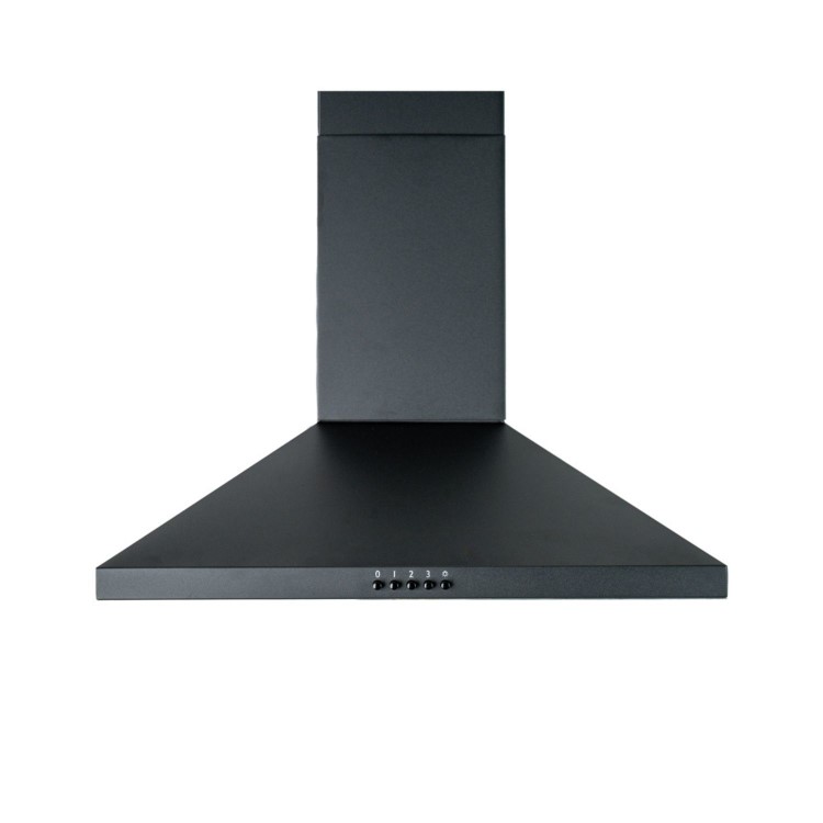 CDA 60cm Chimney Cooker Hood - Black