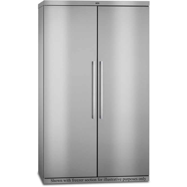 AEG RKE73211DM 54cm Wide Freestanding Fridge - Stainless Steel