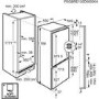 AEG SCE81824NC 56cm Wide Frost Free 60-40 Integrated Upright Fridge Freezer - White