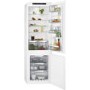AEG SCE81824TS 54cm Wide Frost Free 60-40 Integrated Upright Fridge Freezer - White