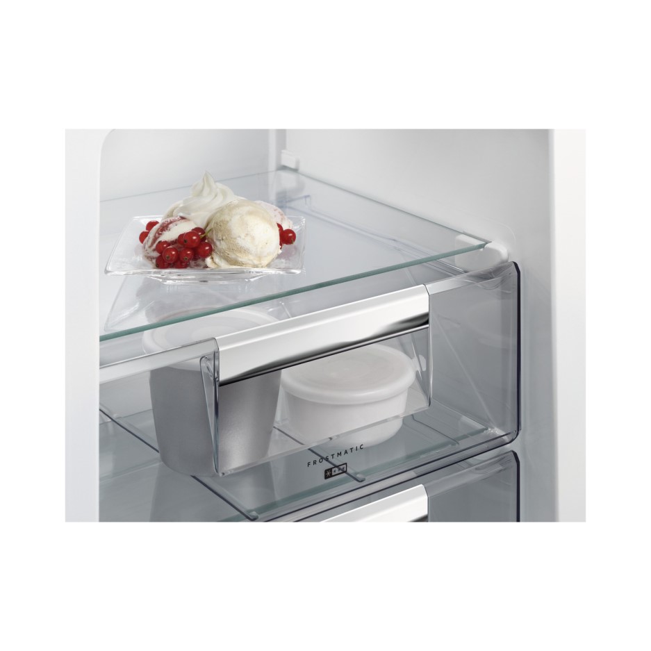 AEG SCE818F6NS TwinTech 5050 Frost Free Integrated Fridge Freezer