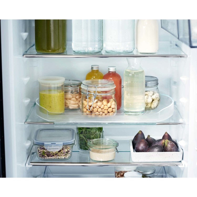 AEG SCE81928TS 70-30 Integrated Fridge Freezer - Sliding Rail