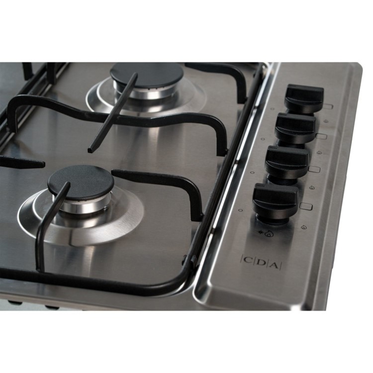 CDA 60cm 4 Zone Gas Hob