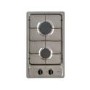 CDA 30cm 2 Burner Domino Gas Hob - Stainless Steel