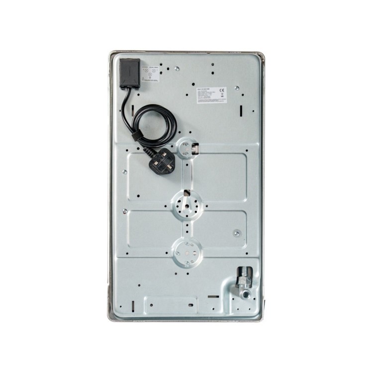 CDA 30cm 2 Burner Domino Gas Hob - Stainless Steel