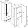 AEG SCS51800F0 Energy Efficient 70-30 Integrated Fridge Freezer