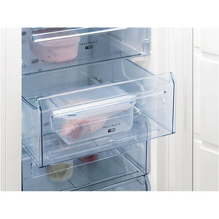 Ex Display - As New - AEG SCZ71800F0 Integrated Fridge Freezer With Double Drawer LongFresh Zone