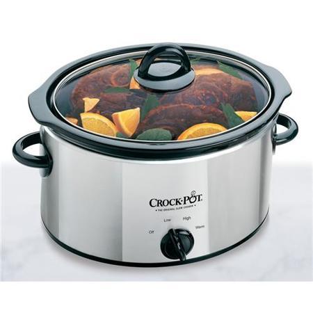 Crockpot SCV400PSS-IUK Sep13 3.5 Litre Stainless Steel Slow Cooker