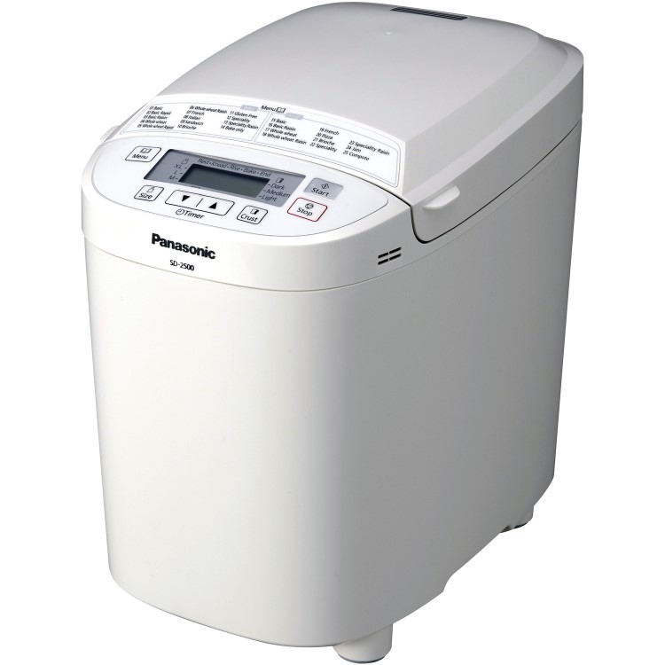 Panasonic SD-2500WXC Automatic Breadmaker With Gluten Free Program