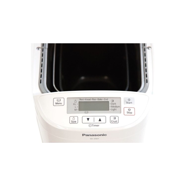 Panasonic SD-2501WXC Automatic Breadmaker With Fruit & Nut Dispenser