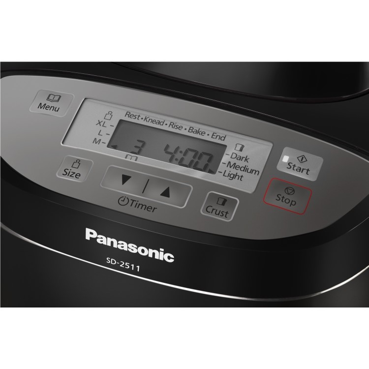 Panasonic SD-2511KXC Breadmaker with Nut Dispenser- Black