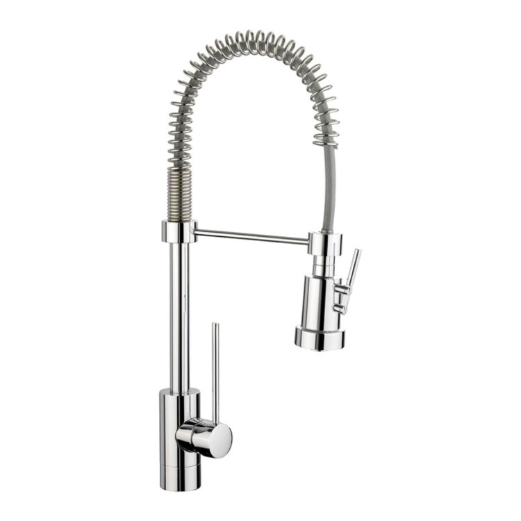 Rangemaster Stainless Steel Inset Kitchen Sink with Kitchen Mixer Tap Set 